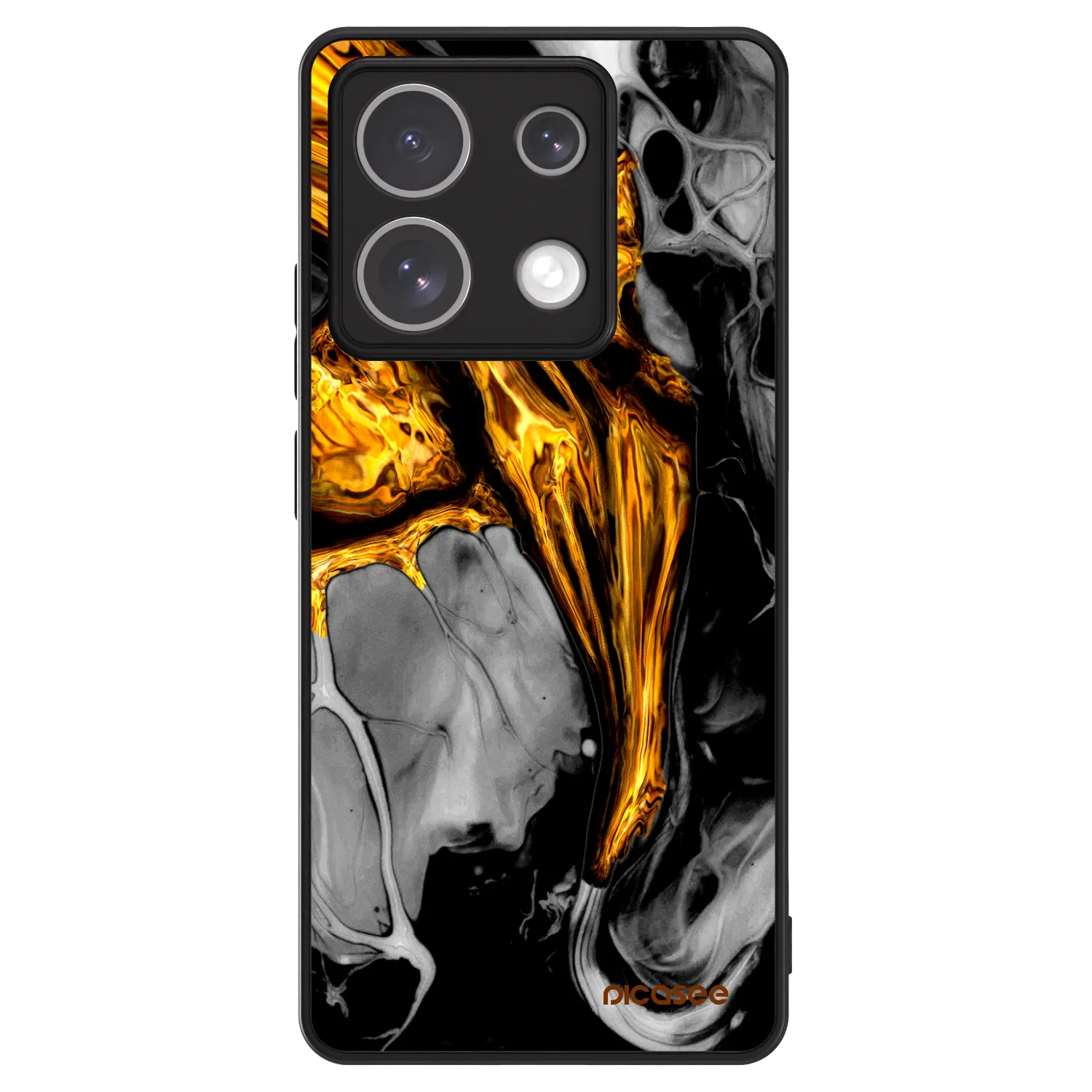 Picasee ULTIMATE CASE für Xiaomi Redmi Note 13 5G - Black Gold