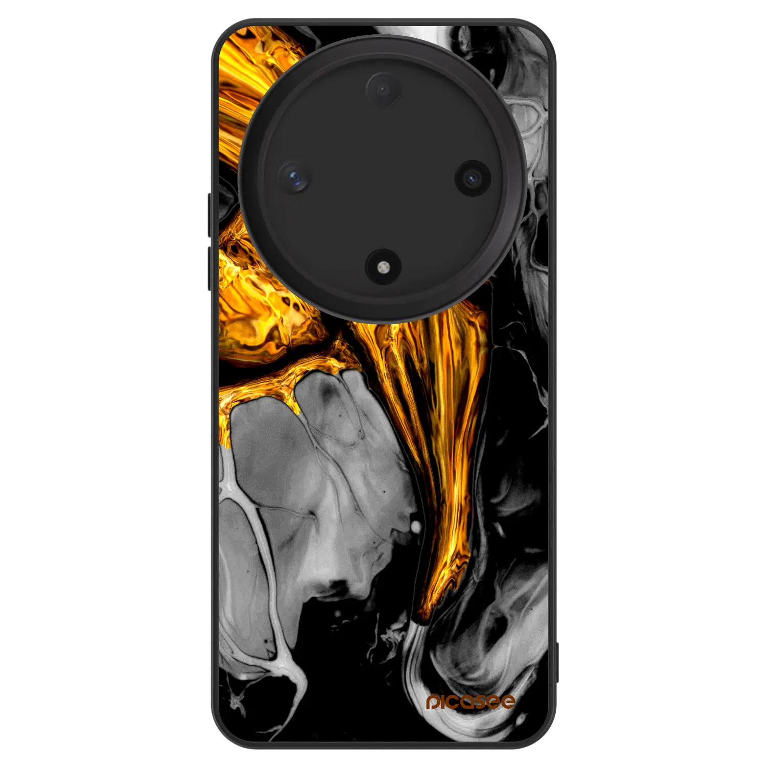 Picasee ULTIMATE CASE für Honor Magic6 Lite 5G - Black Gold