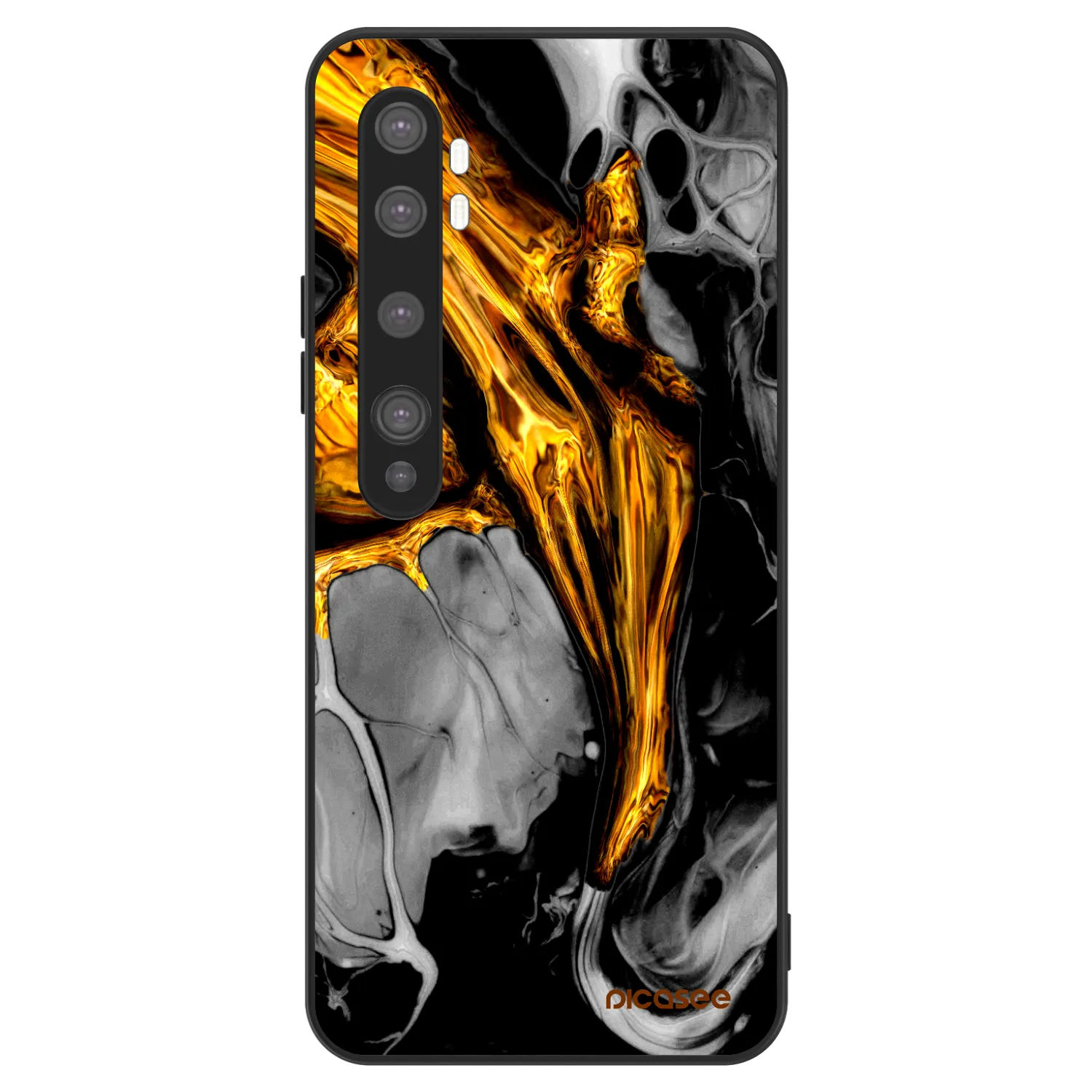 Picasee ULTIMATE CASE für Xiaomi Mi Note 10 (Pro) - Black Gold