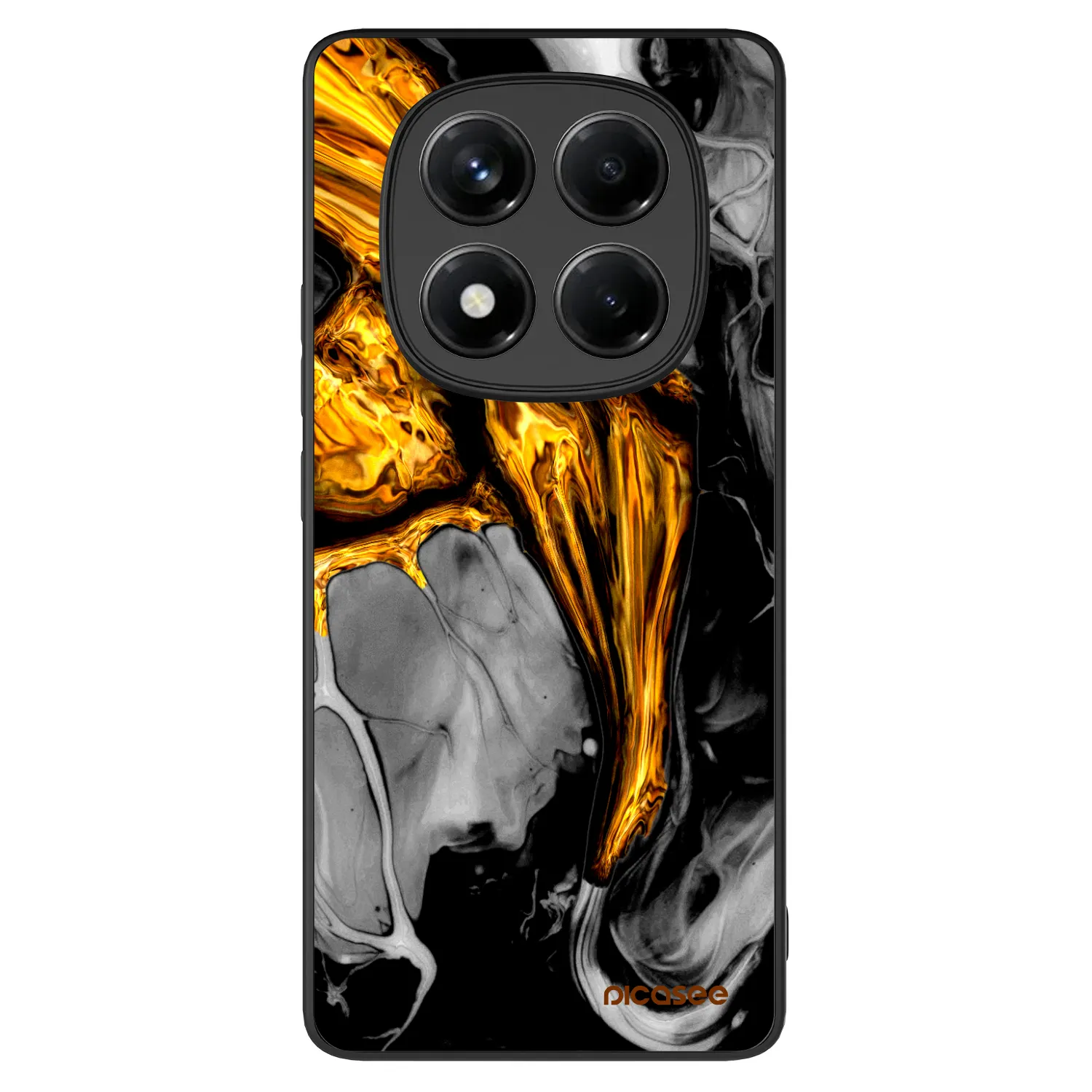 Picasee ULTIMATE CASE für Xiaomi Redmi Note 14 Pro+ 5G - Black Gold
