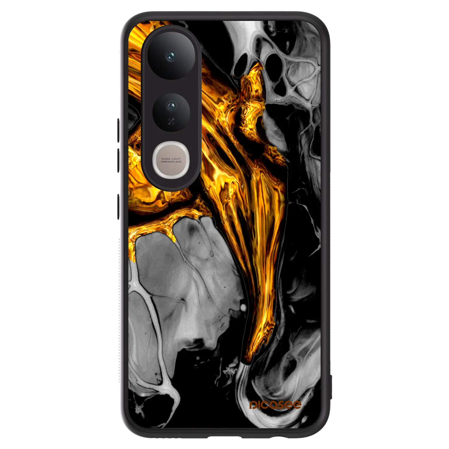 Picasee ULTIMATE CASE für Vivo V50 Lite 5G - Black Gold