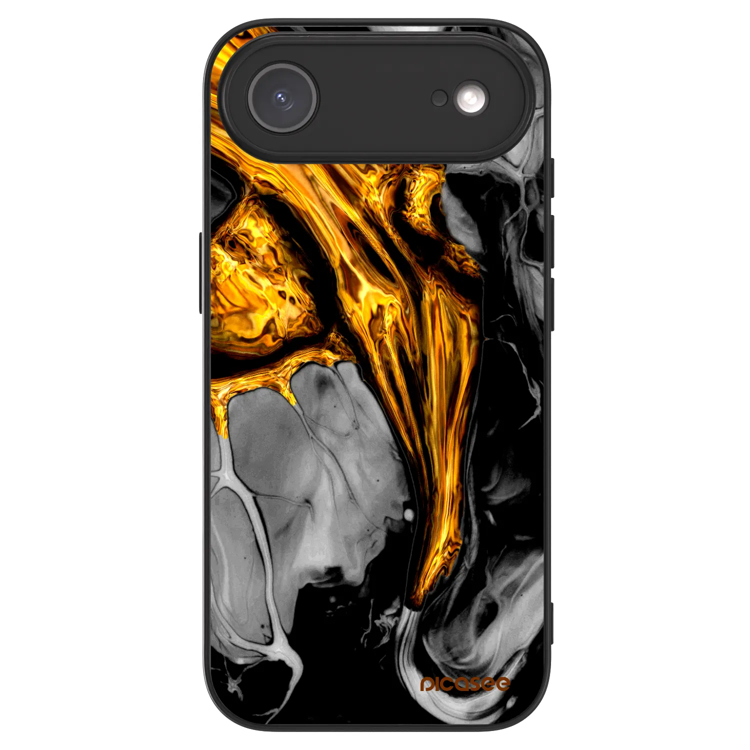 Picasee ULTIMATE CASE für Apple iPhone Air - Black Gold