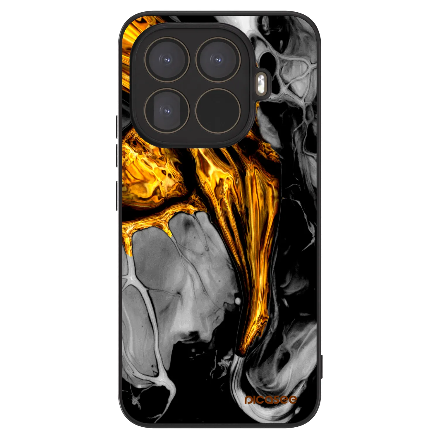 Picasee ULTIMATE CASE für Xiaomi 15T Pro - Black Gold