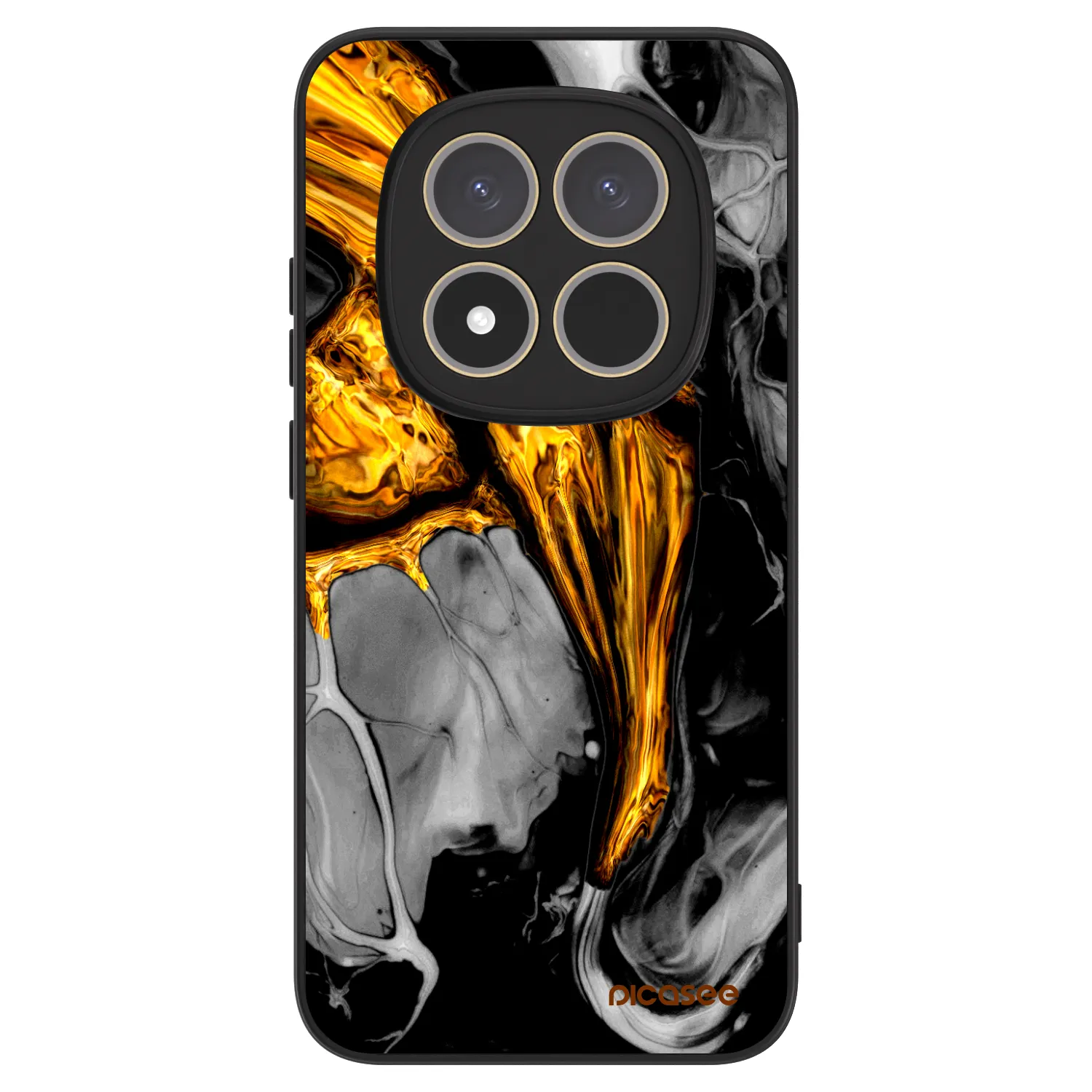 Picasee ULTIMATE CASE für Xiaomi Redmi Note 15 Pro 5G - Black Gold