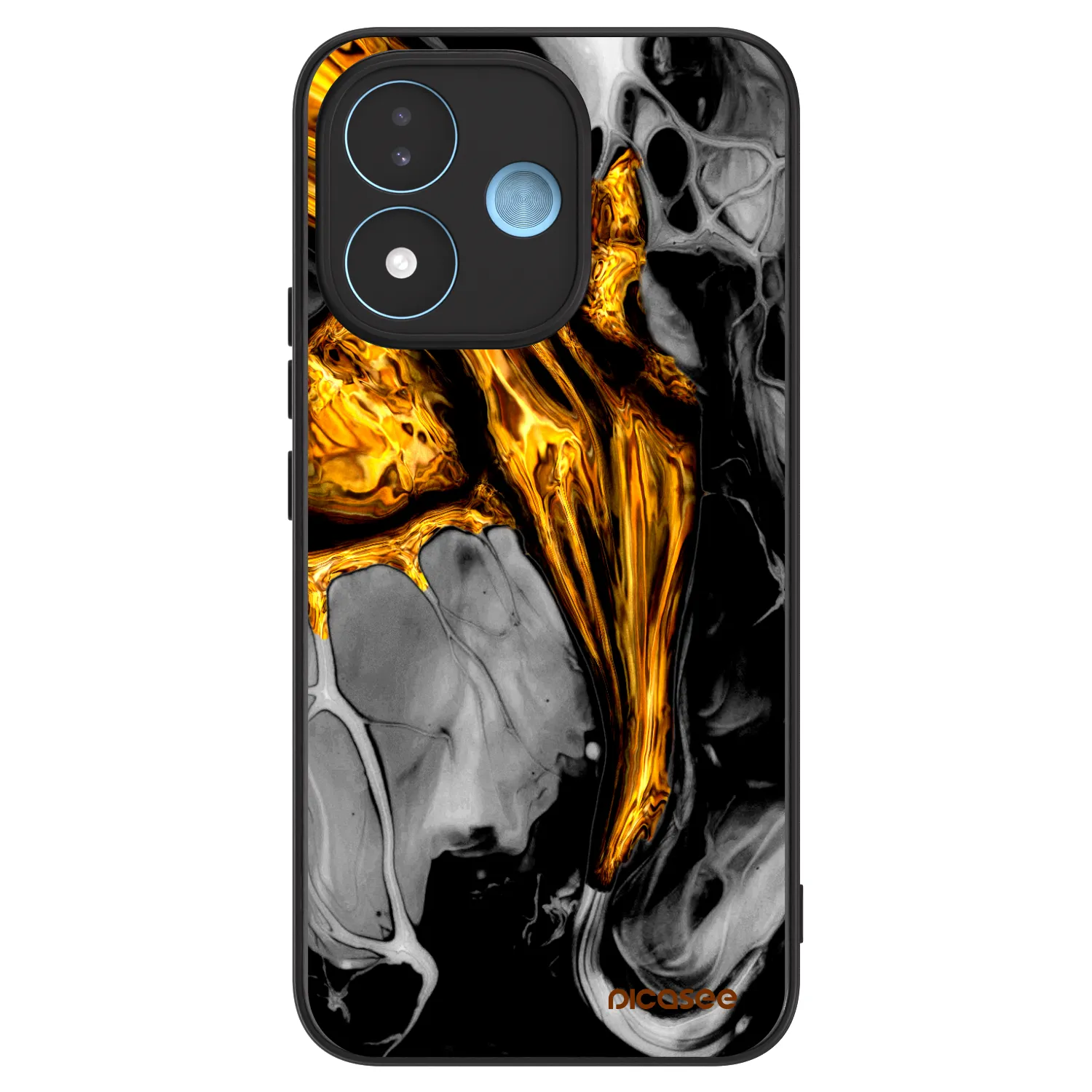 Picasee ULTIMATE CASE für Xiaomi Redmi Note 17 5G - Black Gold