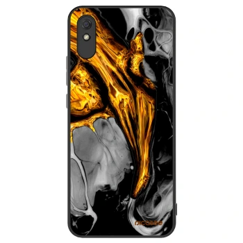Hülle für Xiaomi Redmi 9A - Black Gold