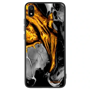 Hülle für Xiaomi Redmi 7A - Black Gold