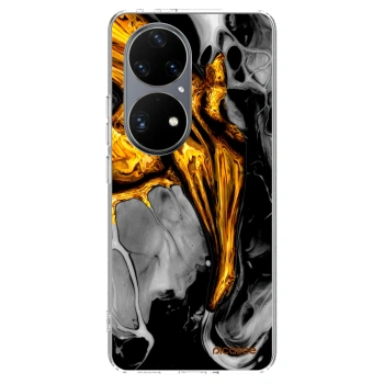 Hülle für Huawei P50 - Black Gold