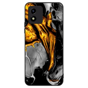 Hülle für Vivo Y01 - Black Gold