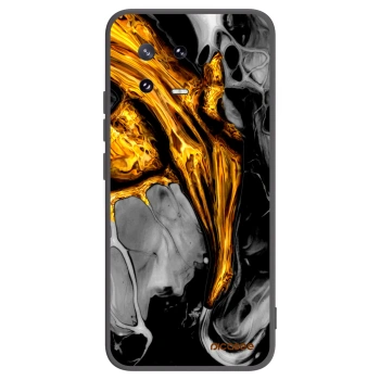 Picasee Xiaomi 13 Pro Hülle - Schwarzes Silikon - Black Gold