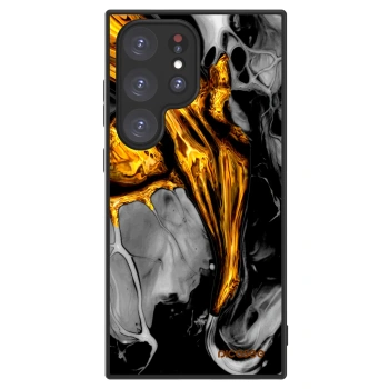 Picasee ULTIMATE CASE PowerShare für Samsung Galaxy S24 Ultra S928B 5G - Black Gold