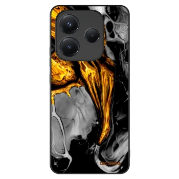 Picasee ULTIMATE CASE für Xiaomi Redmi Note 14 5G - Black Gold