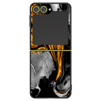 Hülle für Samsung Galaxy Z Flip5 5G - Black Gold