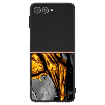 Hülle für Samsung Galaxy Z Flip7 5G - Black Gold