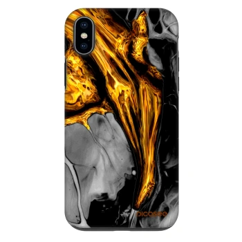 Hülle für Apple iPhone XS Max - Black Gold