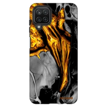 Hülle für Samsung Galaxy A12 A125F - Black Gold