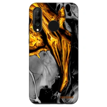Hülle für Huawei P30 Lite - Black Gold