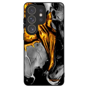 Picasee ULTIMATE CASE PowerShare für Samsung Galaxy S26 Ultra - Black Gold