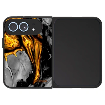 Hülle für Apple iPhone Duo - Black Gold