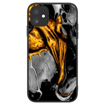 Picasee ULTIMATE CASE für Apple iPhone 11 - Black Gold