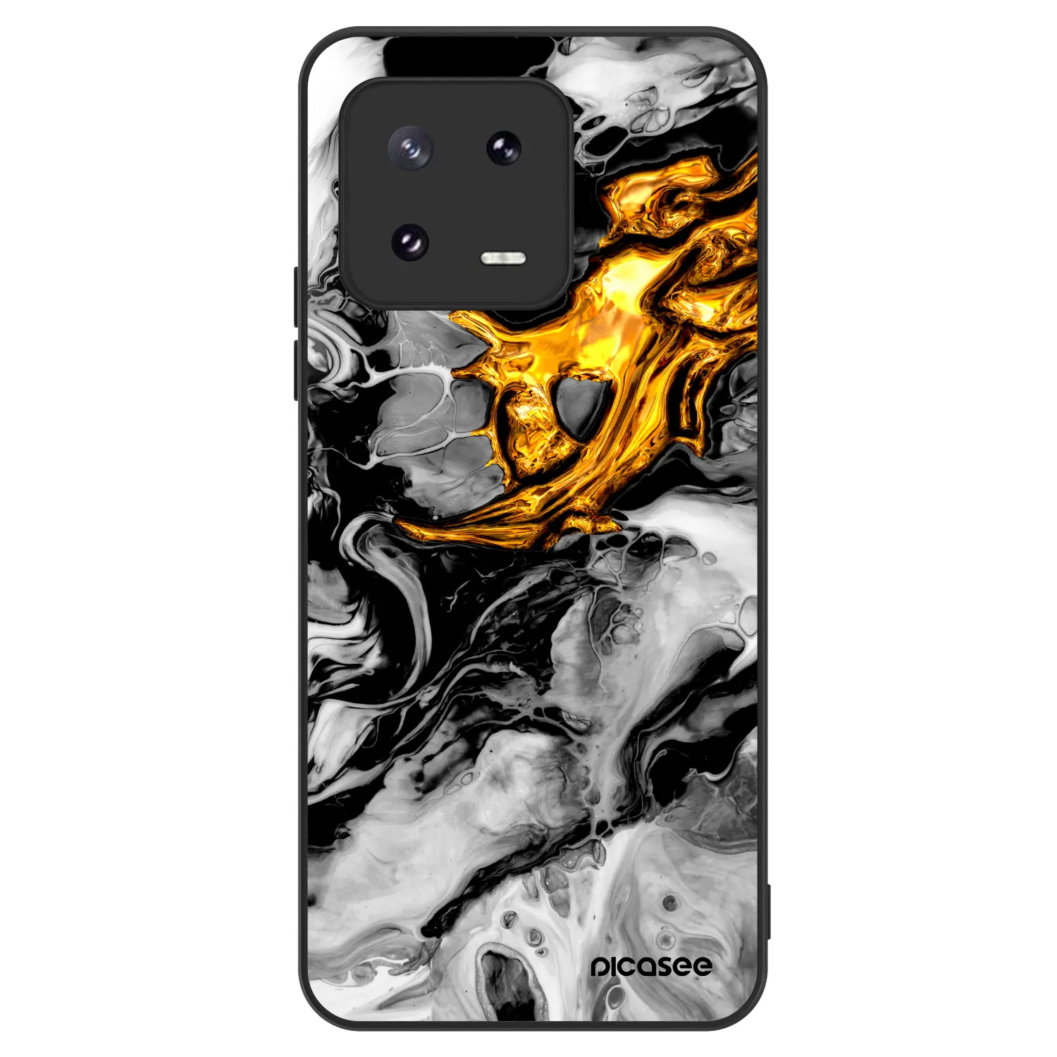 Picasee ULTIMATE CASE für Xiaomi 13 Pro - Black Gold 2