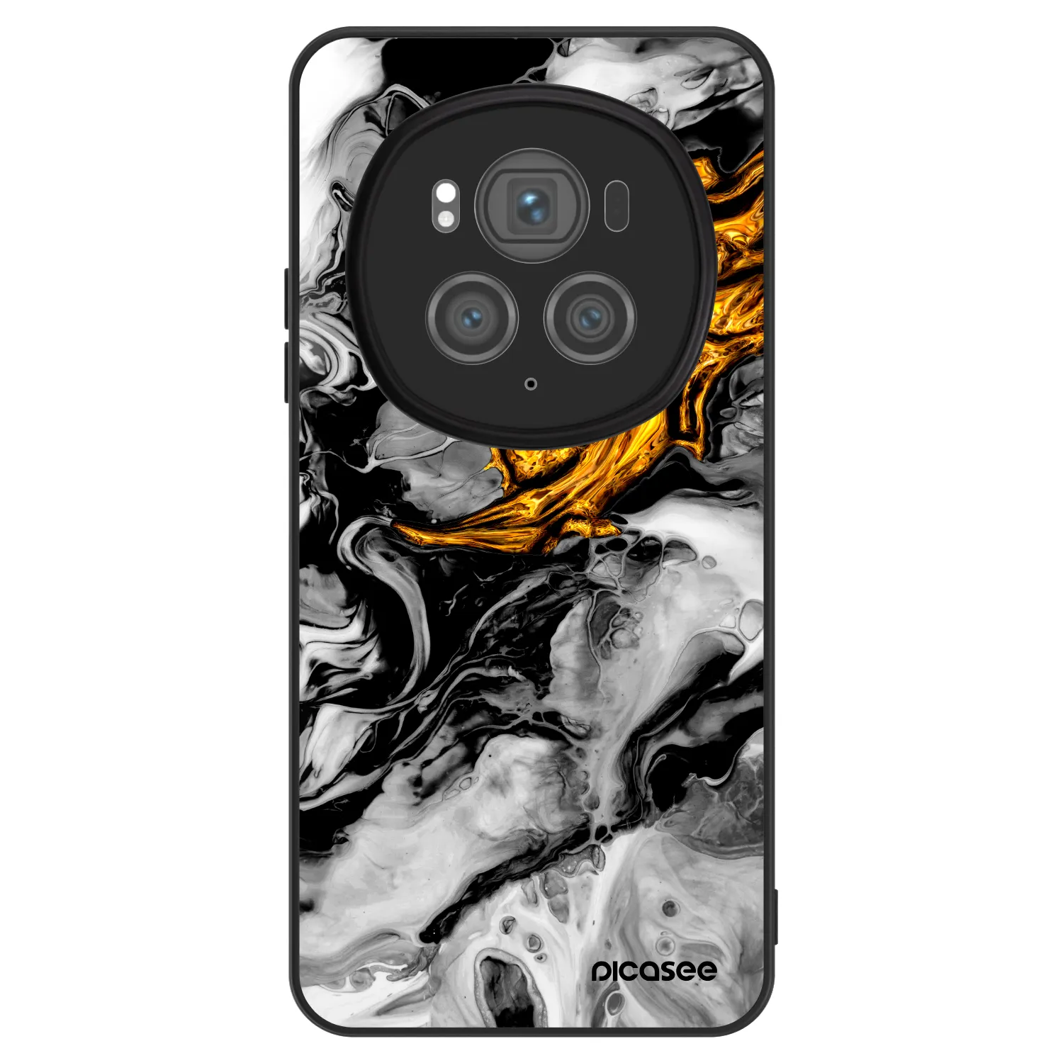 Picasee ULTIMATE CASE für Honor Magic6 Pro - Black Gold 2