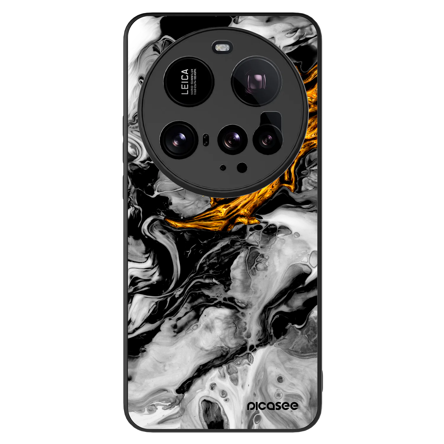 Picasee ULTIMATE CASE für Xiaomi 15 Ultra - Black Gold 2