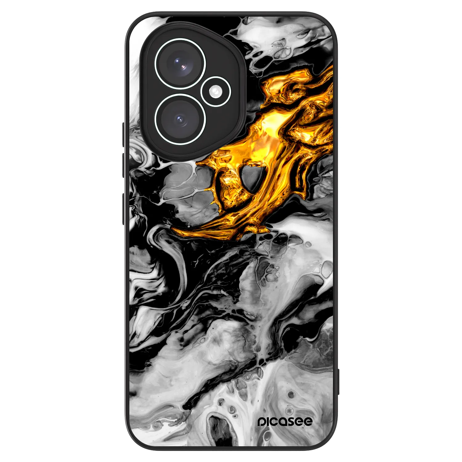 Picasee ULTIMATE CASE für Honor 400 5G - Black Gold 2