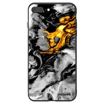 Hülle für Apple iPhone 7 Plus - Black Gold 2