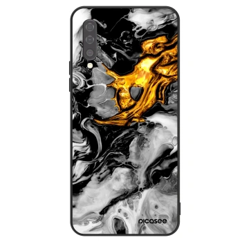 Hülle für Samsung Galaxy A50 A505F - Black Gold 2