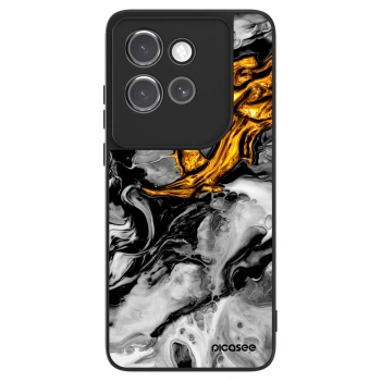 Hülle für Motorola Edge 50 Neo - Black Gold 2