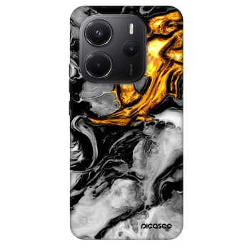 Hülle für Xiaomi Redmi Note 14 5G - Black Gold 2