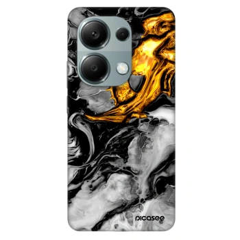 Hülle für Xiaomi Redmi Note 13 Pro 4G - Black Gold 2