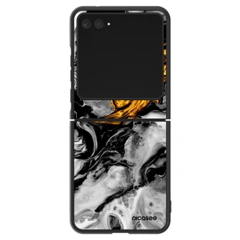 Hülle für Motorola Razr 60 - Black Gold 2