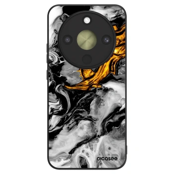 Hülle für Honor Magic8 Lite 5G - Black Gold 2