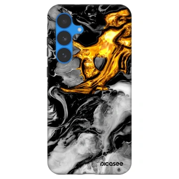 Hülle für Samsung Galaxy S25 FE 5G - Black Gold 2