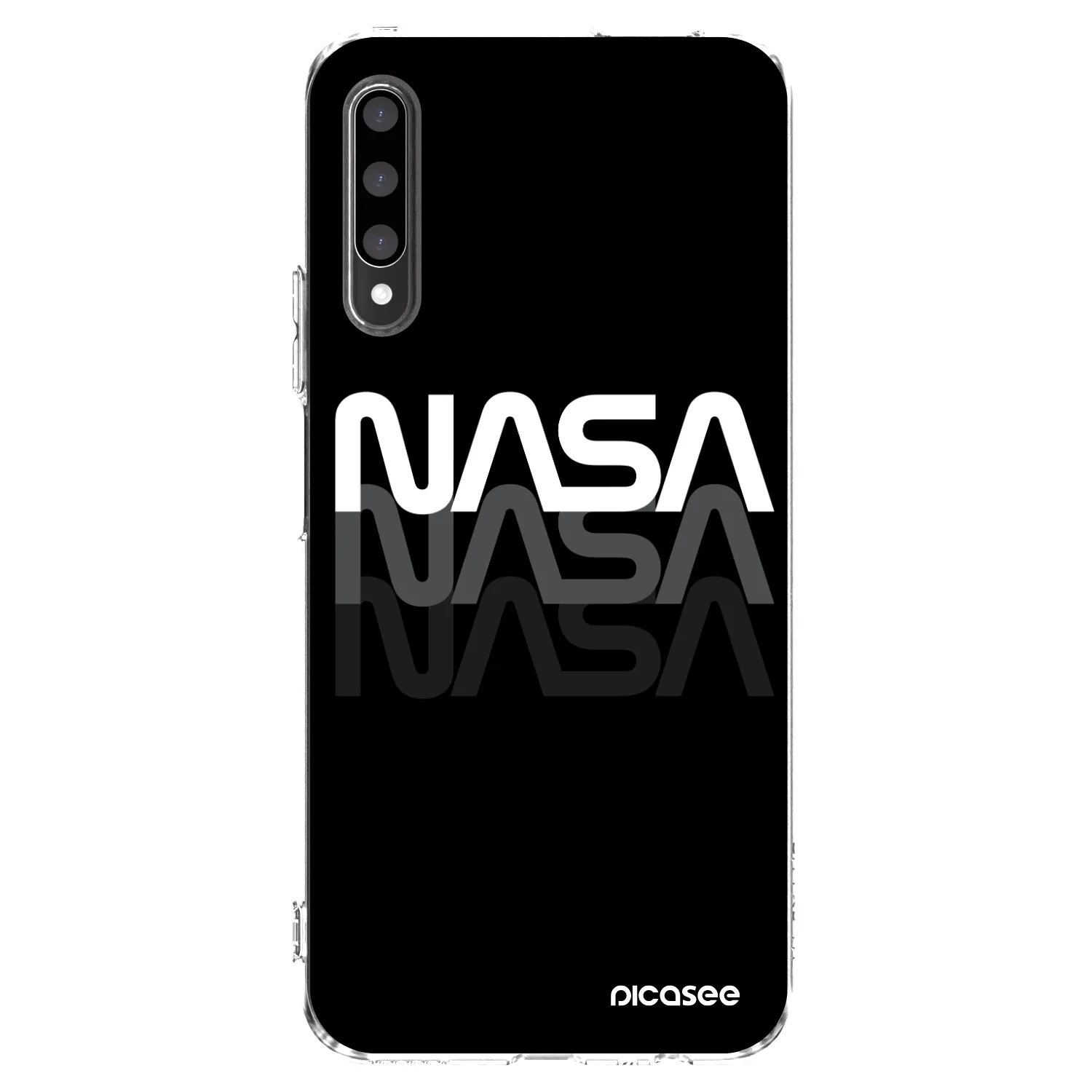 Picasee Honor 9X Pro Hülle - Transparentes Silikon - NASA Triple