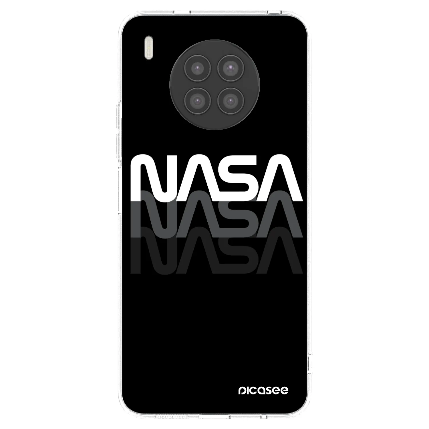 Picasee Huawei Nova 8i Hülle - Transparentes Silikon - NASA Triple