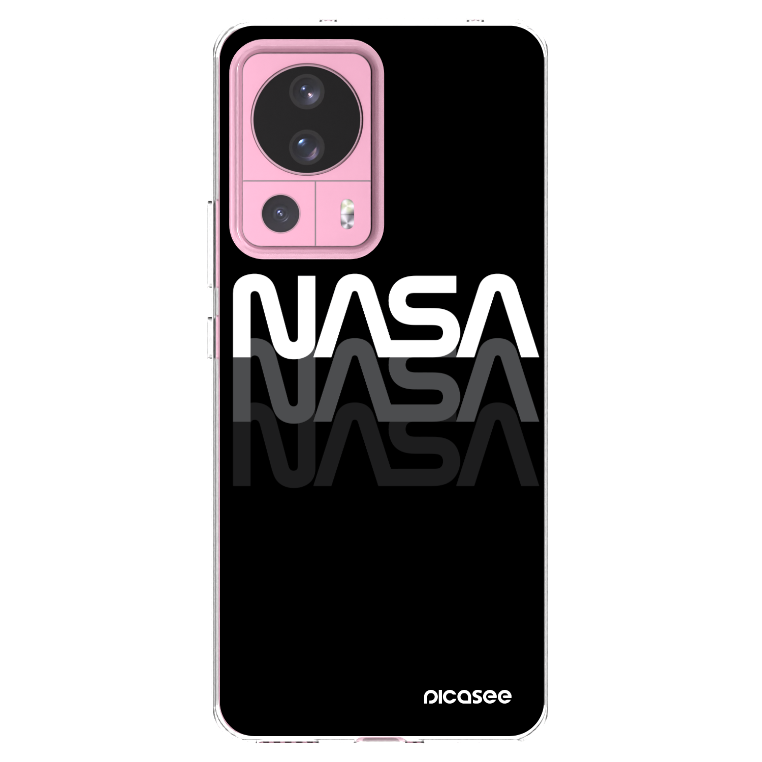 Picasee Xiaomi 13 Lite Hülle - Transparentes Silikon - NASA Triple