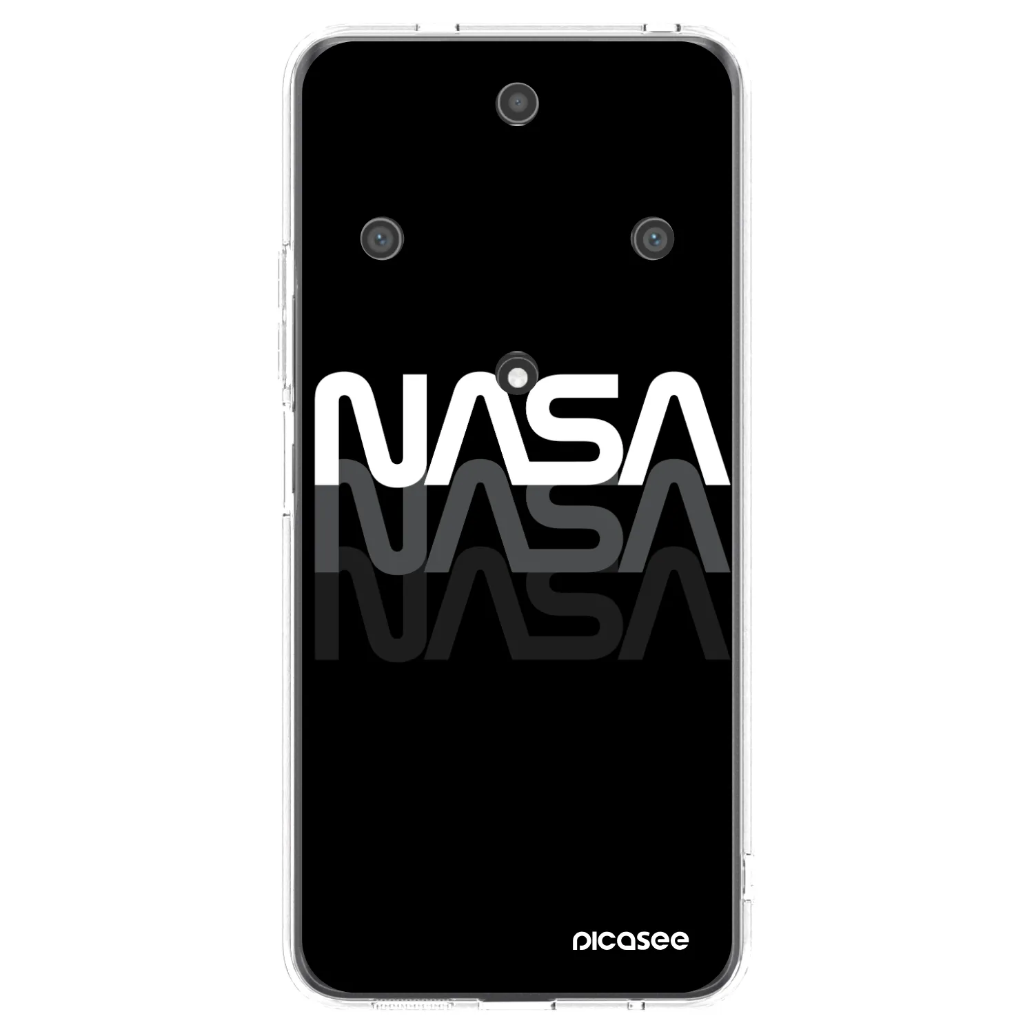 Picasee Honor Magic5 Lite 5G Hülle - Transparentes Silikon - NASA Triple