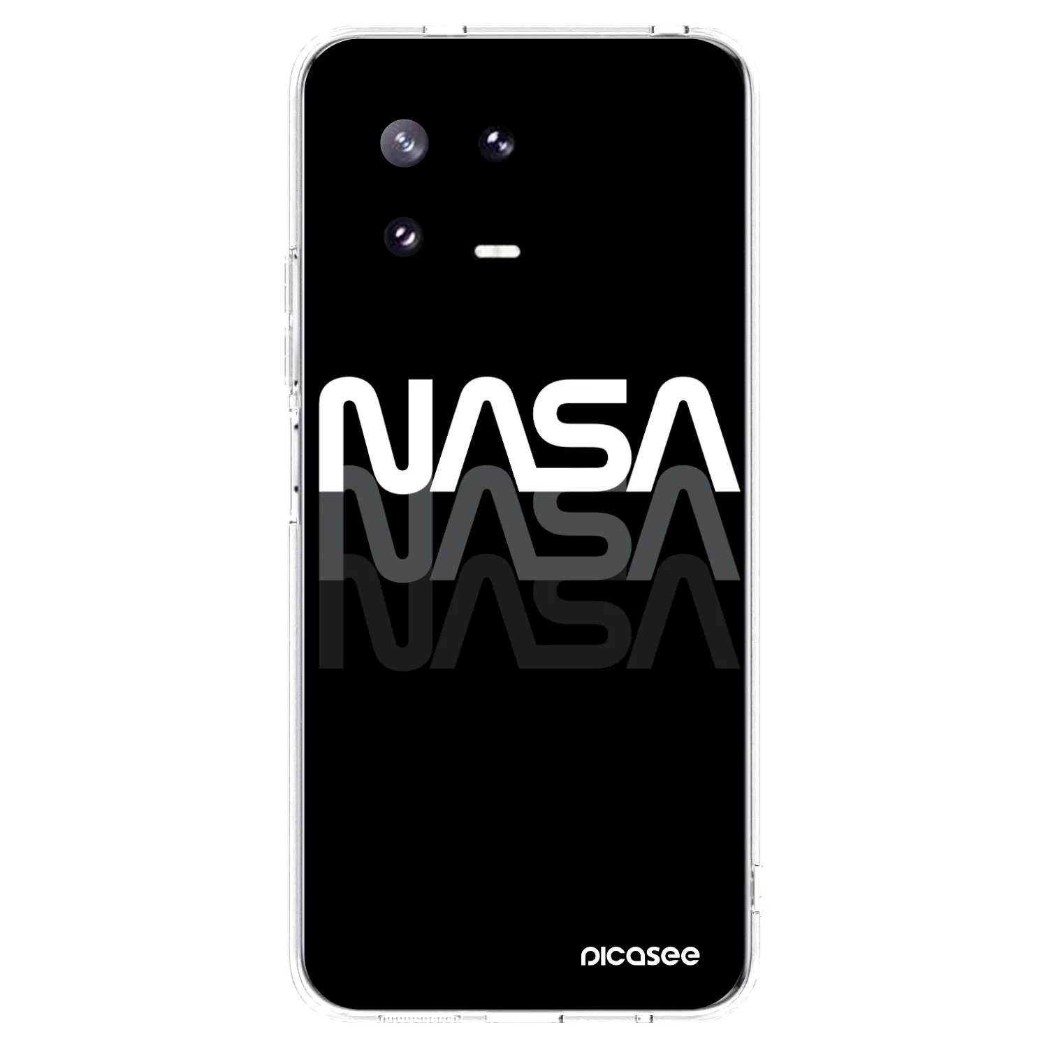 Picasee Xiaomi 13 Pro Hülle - Transparentes Silikon - NASA Triple