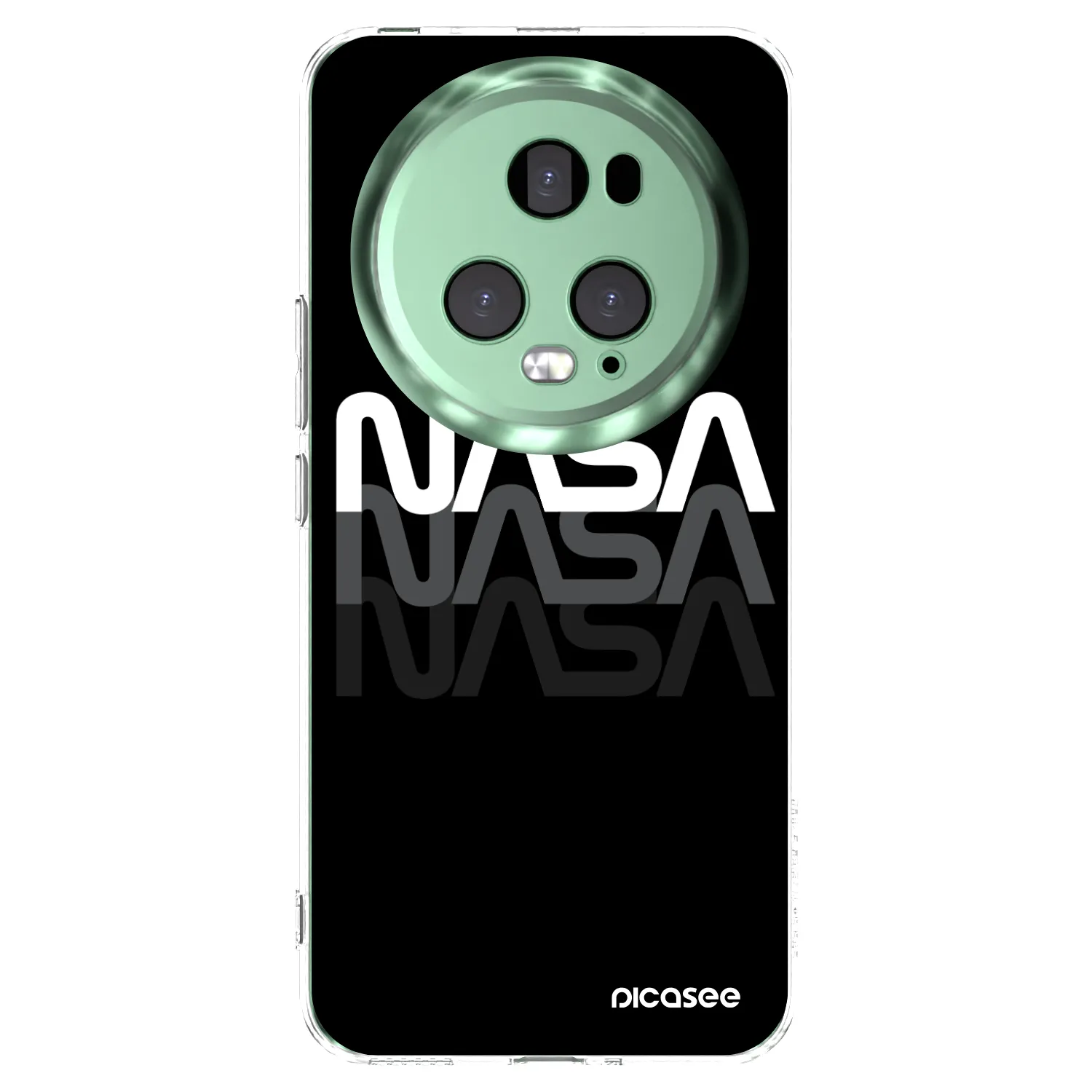 Picasee Honor Magic5 Pro Hülle - Transparentes Silikon - NASA Triple