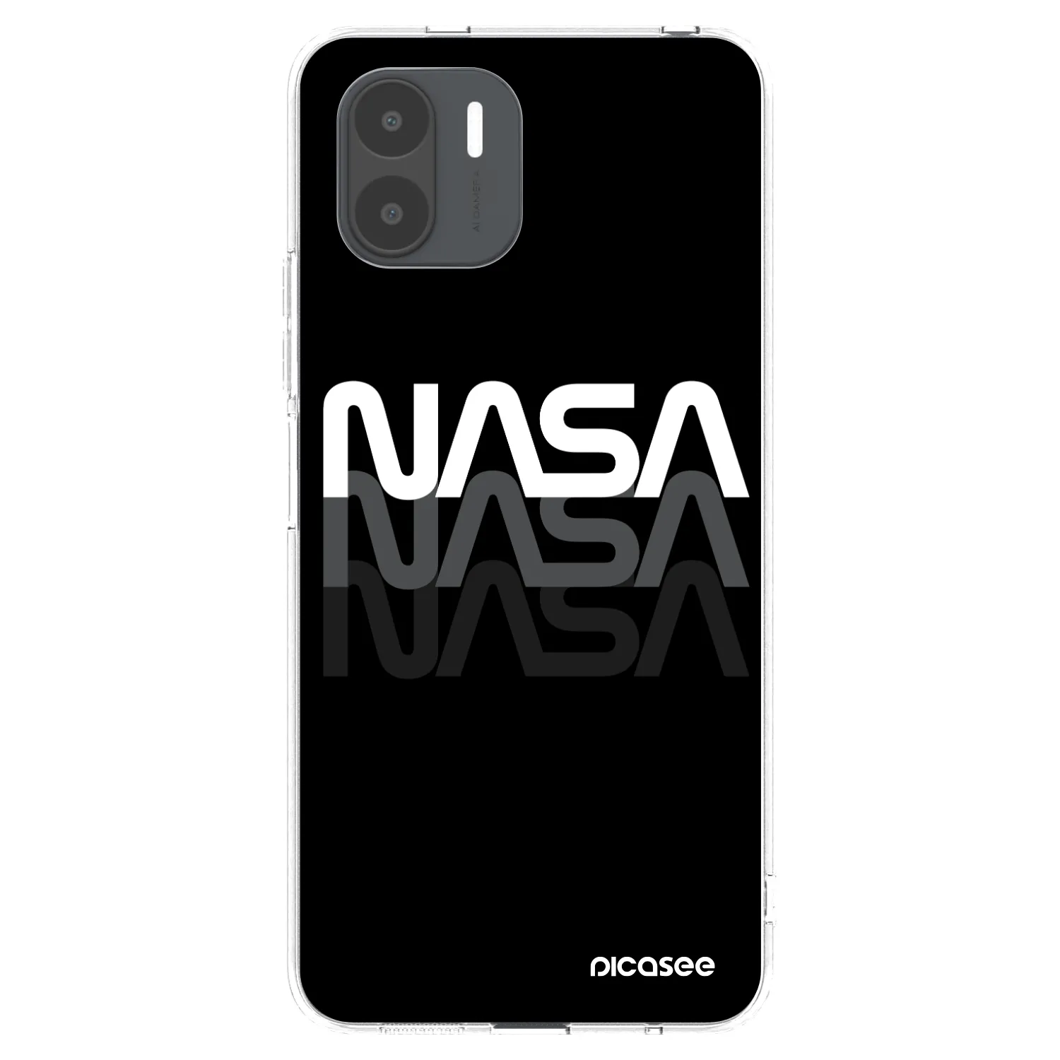 Picasee Xiaomi Redmi A2 Hülle - Transparentes Silikon - NASA Triple