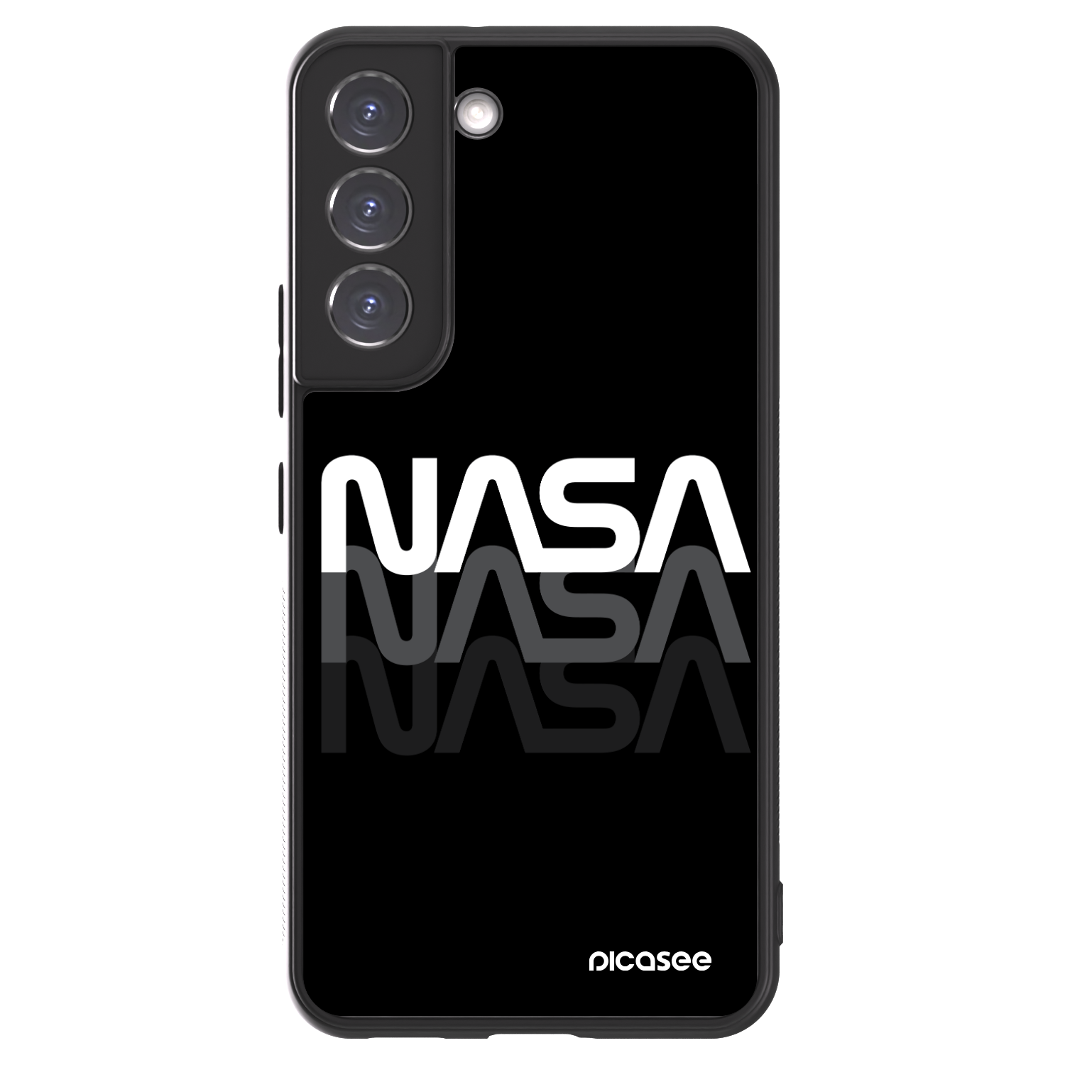 Picasee ULTIMATE CASE PowerShare für Samsung Galaxy S22 5G - NASA Triple