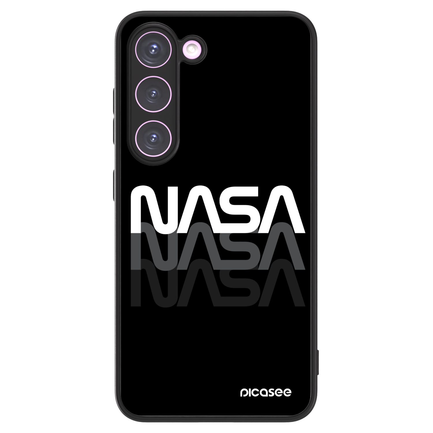 Picasee ULTIMATE CASE PowerShare für Samsung Galaxy S23 5G - NASA Triple