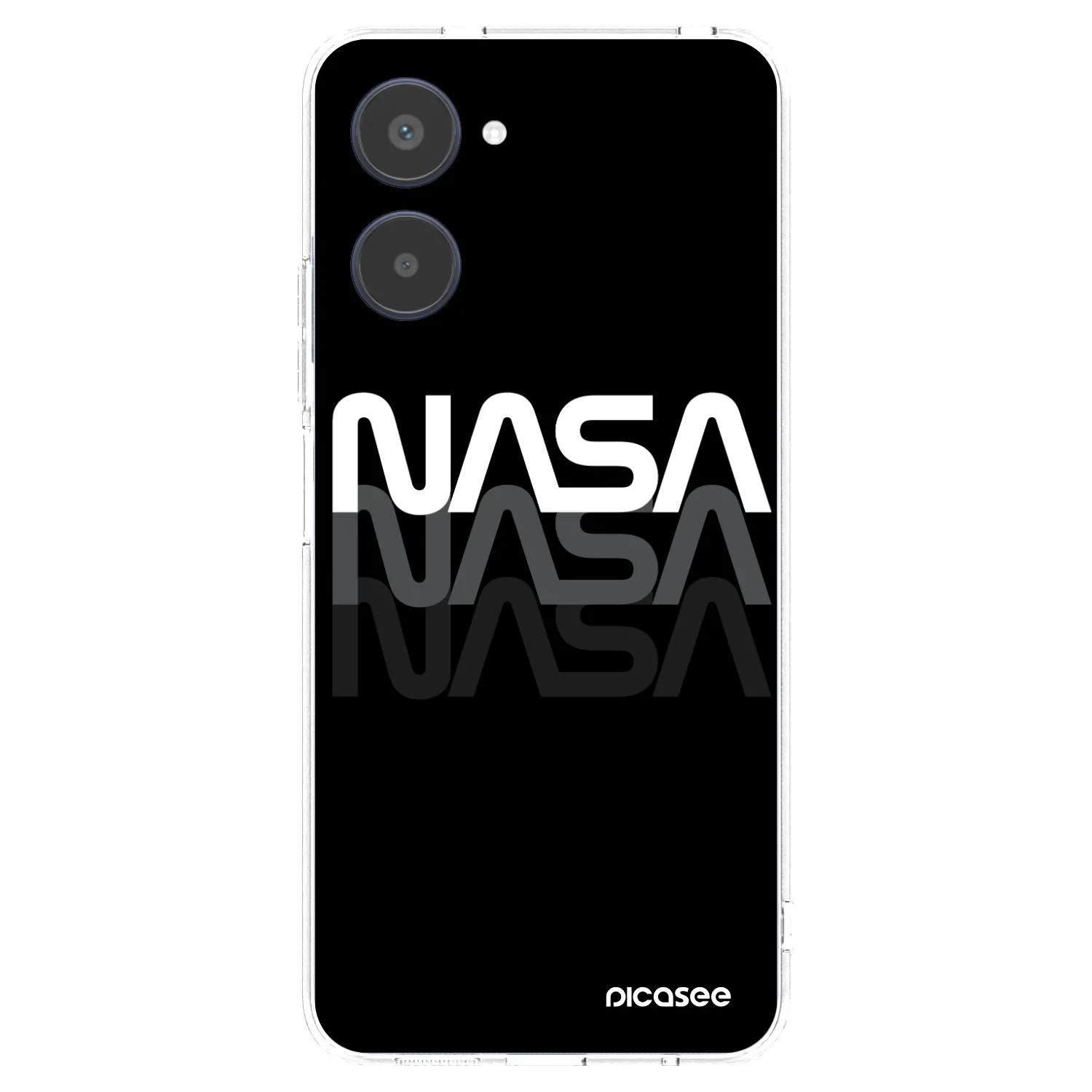 Picasee Realme 10 4G Hülle - Transparentes Silikon - NASA Triple