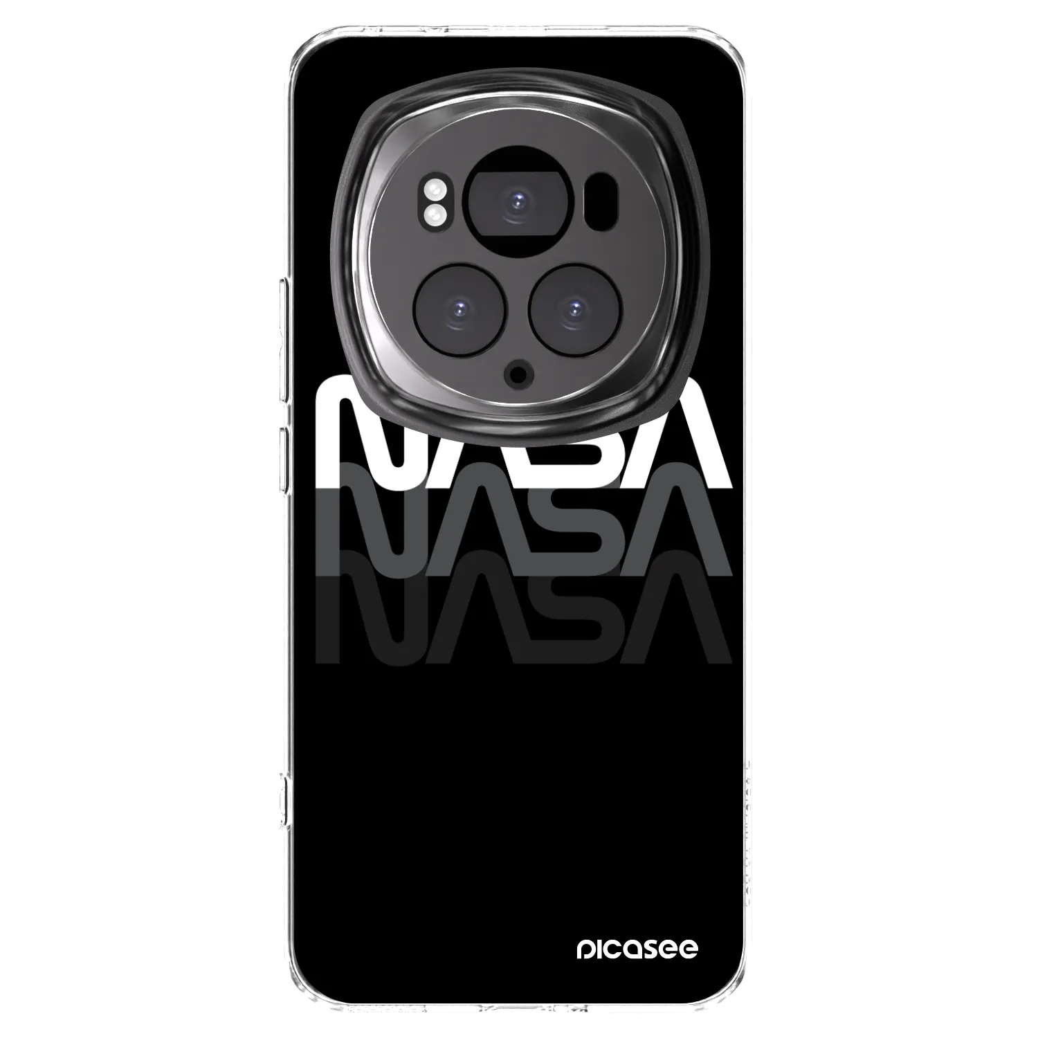 Picasee Honor Magic6 Pro Hülle - Transparentes Silikon - NASA Triple