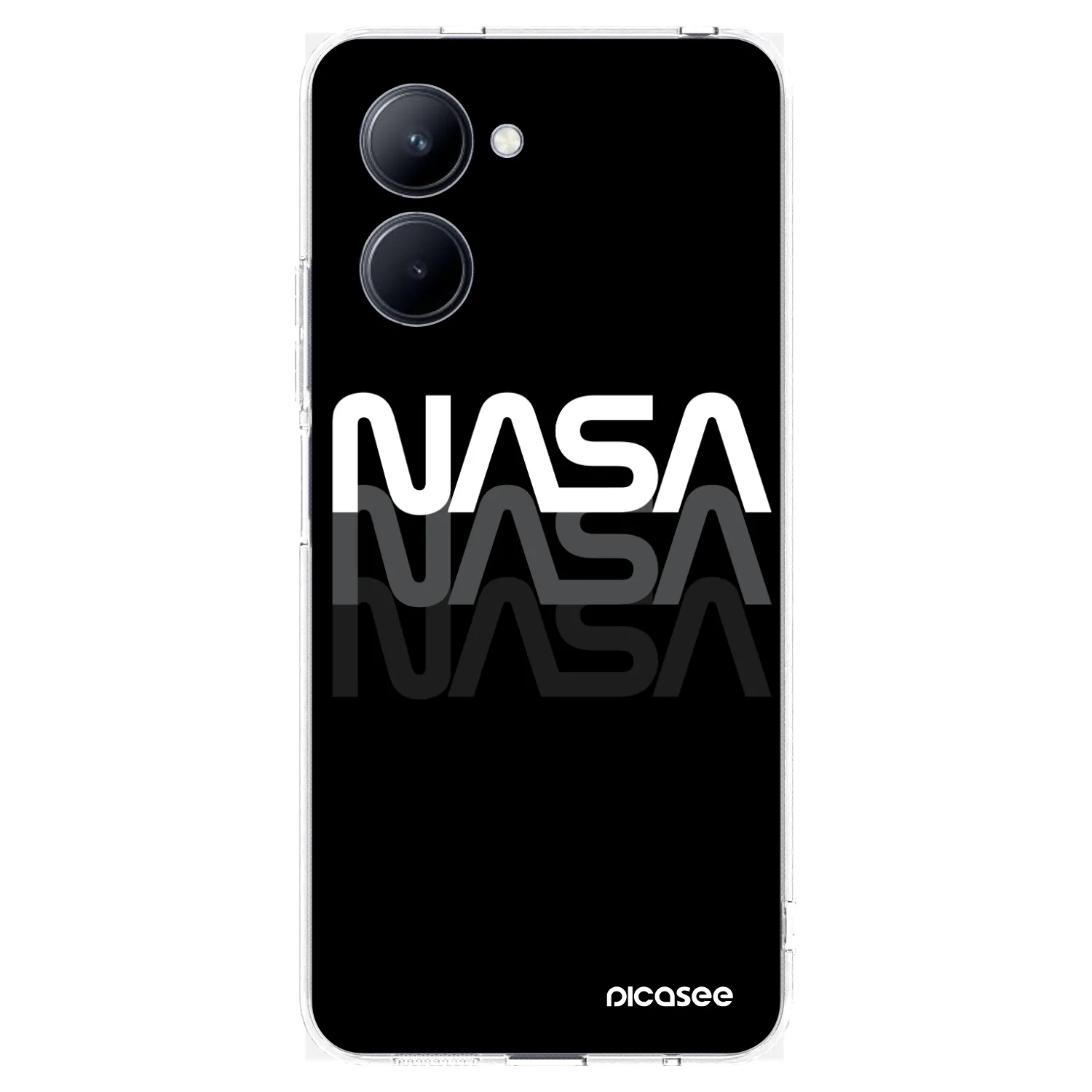 Picasee Realme C33 (2023) Hülle - Transparentes Silikon - NASA Triple