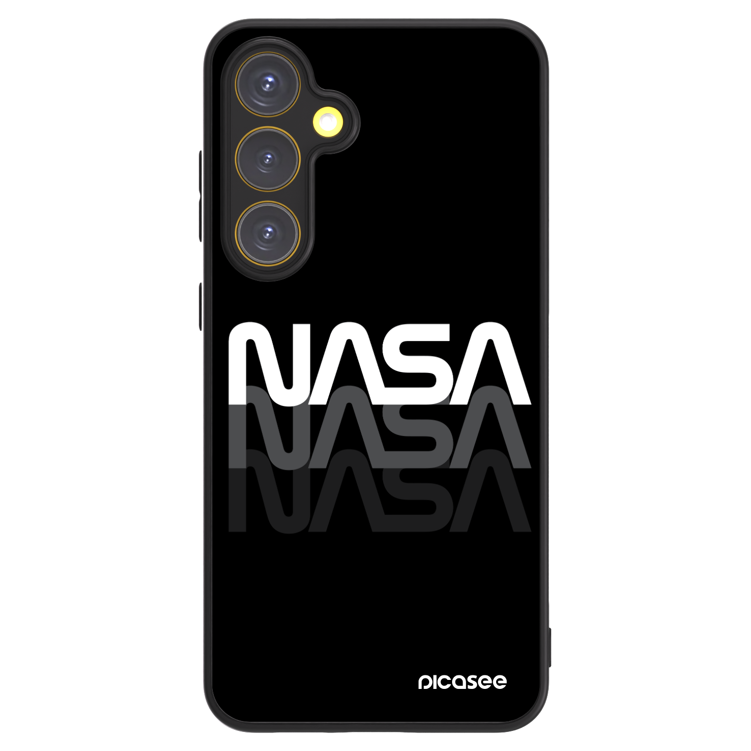 Picasee ULTIMATE CASE PowerShare für Samsung Galaxy S24 FE S721B - NASA Triple