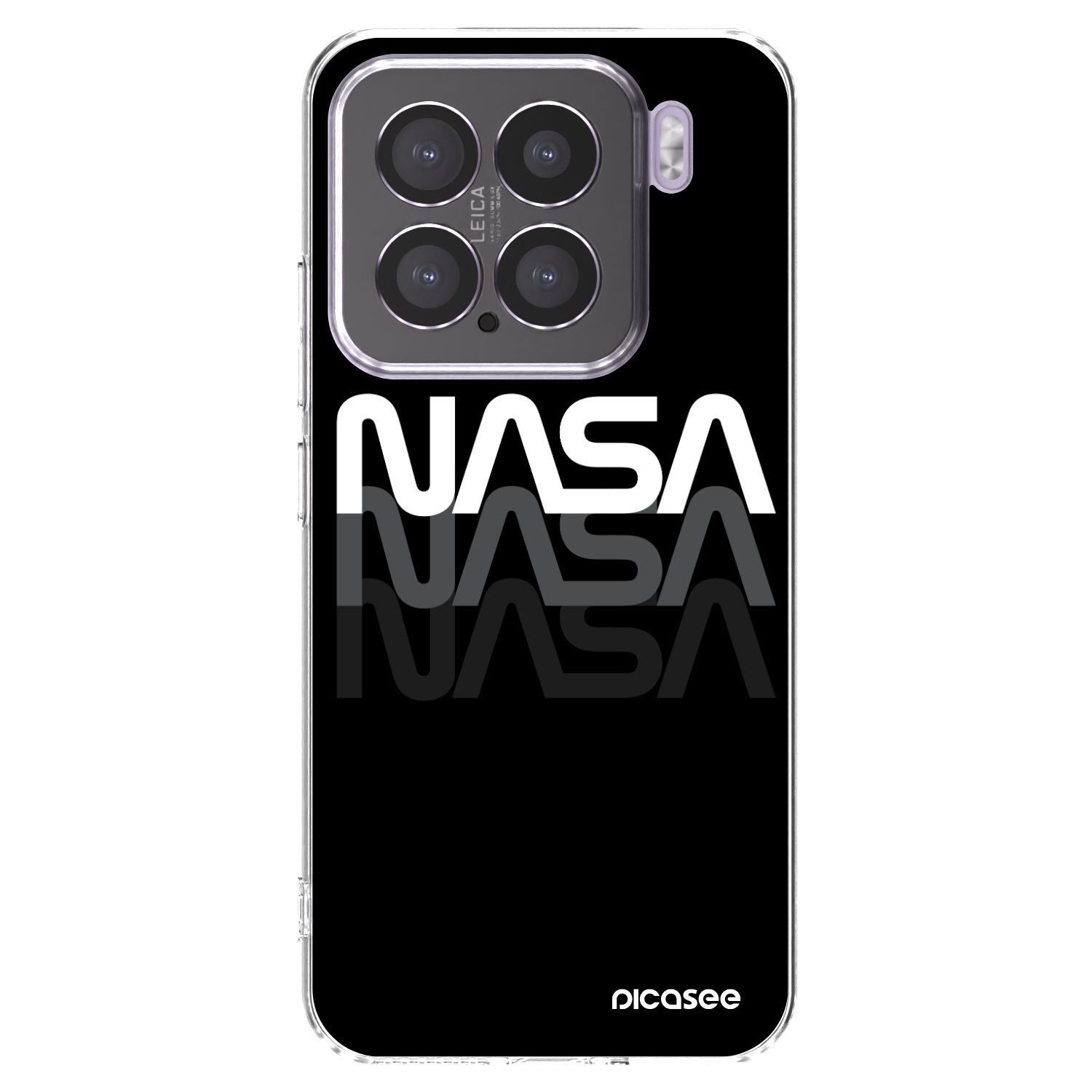 Picasee Xiaomi 15 Hülle - Transparentes Silikon - NASA Triple